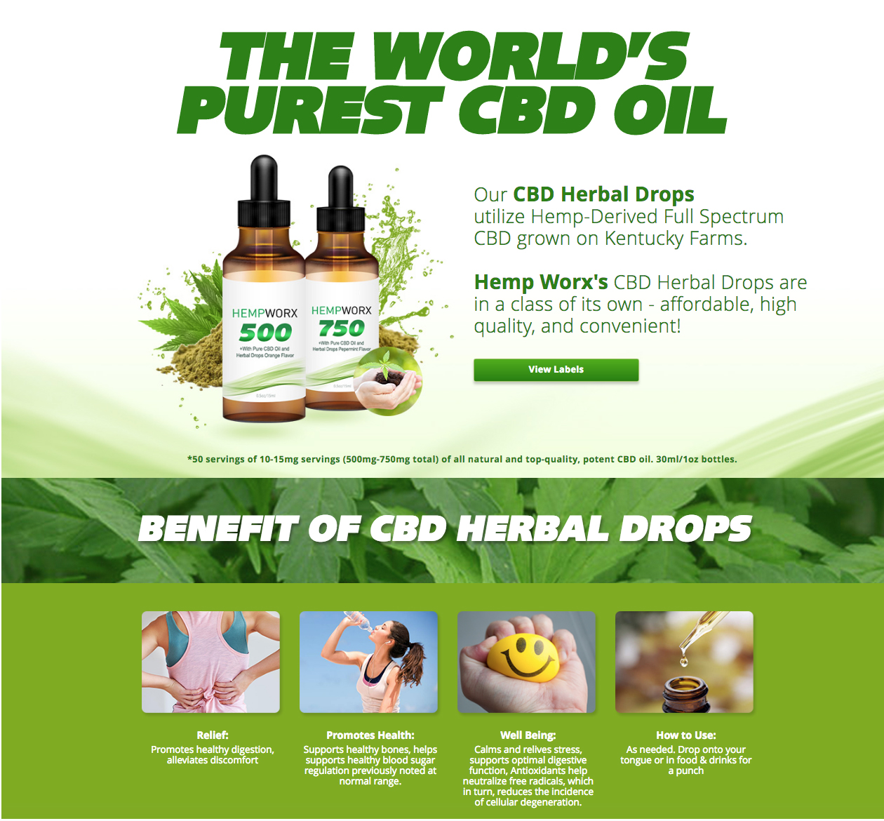 Benefit of CBD Drops for people in {Adelanto, California